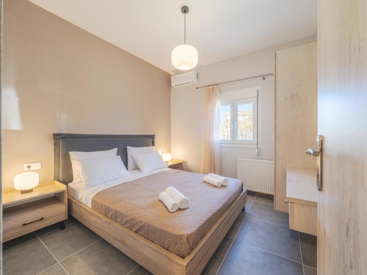 M&K - Maria'S Stylish Apartment Near Alykes Beach Corfu  Buitenkant foto
