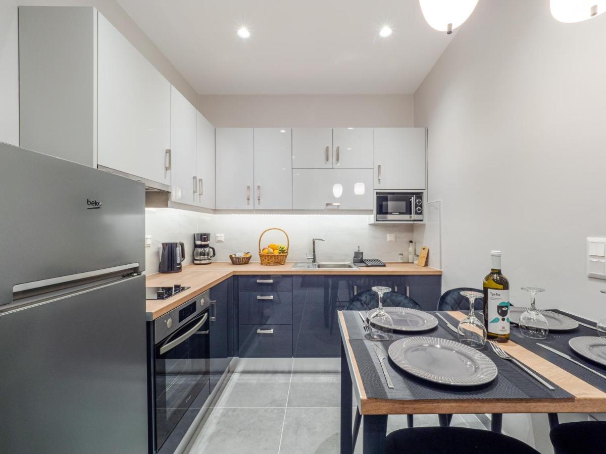 M&K - Maria'S Stylish Apartment Near Alykes Beach Corfu  Buitenkant foto